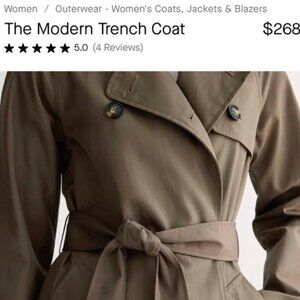 NWT super on trend Trench coat from Everlane